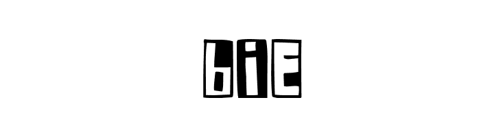 Box Font Negative  Free Fonts Download