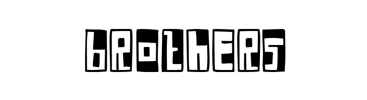 Box Font Negative  Free Fonts Download