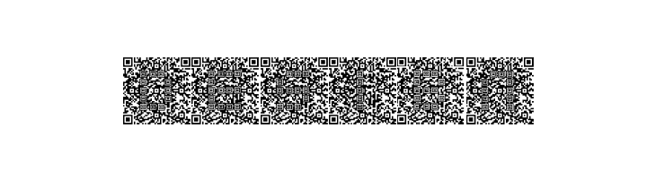 QRcodeX  Free Fonts Download