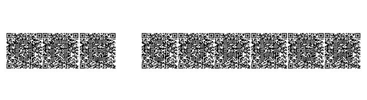 QRcodeX  Free Fonts Download