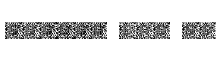 QRcodeX  Free Fonts Download