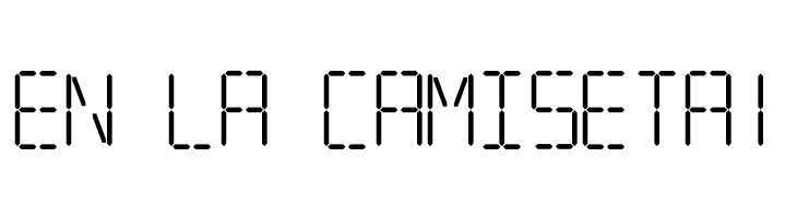 7 SEGMENTAL DIGITAL DISPLAY  Free Fonts Download