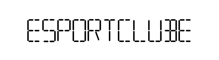 7 SEGMENTAL DIGITAL DISPLAY  Free Fonts Download