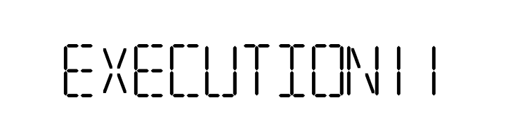 7 SEGMENTAL DIGITAL DISPLAY  Free Fonts Download