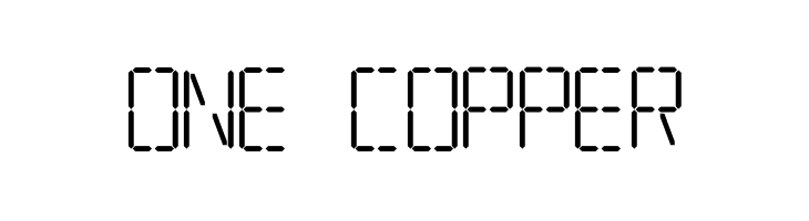 7 SEGMENTAL DIGITAL DISPLAY  Free Fonts Download