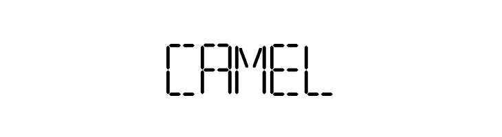 7 SEGMENTAL DIGITAL DISPLAY  Free Fonts Download