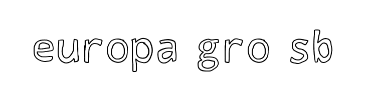 outline  Free Fonts Download