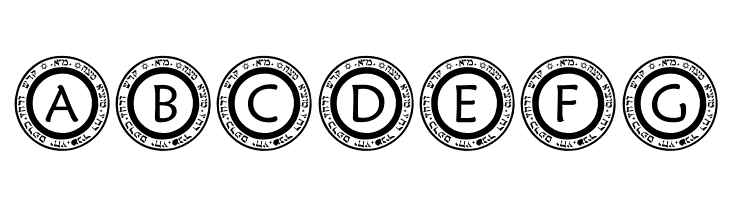 pf_scircle1  Free Fonts Download