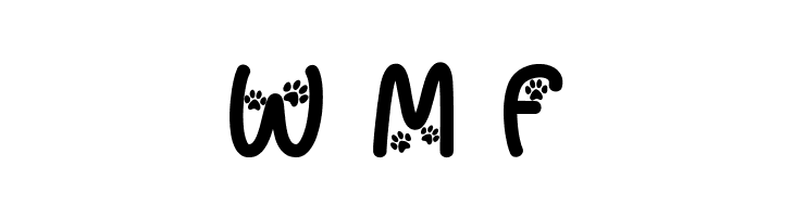CatPaw  Free Fonts Download
