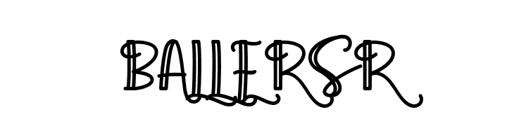 Agatha Caroline Outlined  Free Fonts Download