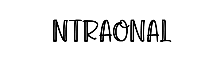 Agatha Caroline Outlined  Free Fonts Download