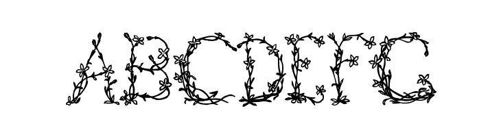 FloralTwo  Free Fonts Download