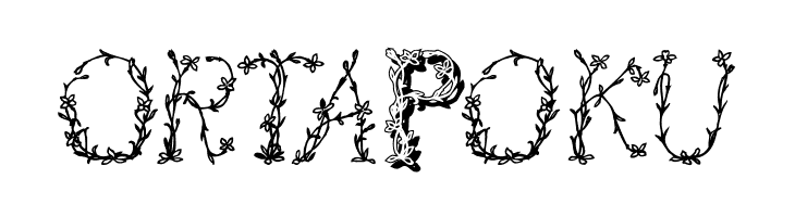 FloralTwo  Free Fonts Download