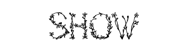 FloralTwo  Free Fonts Download