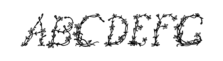 FloralOne  Free Fonts Download