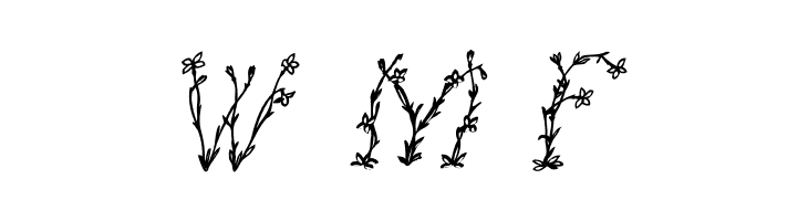 FloralOne  Free Fonts Download