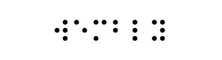 Night Braille  Free Fonts Download