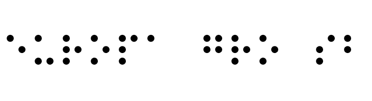 Night Braille  Free Fonts Download
