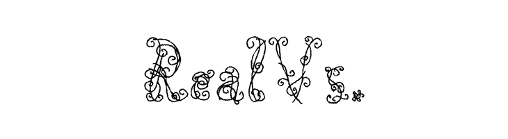 Black Roses  Free Fonts Download