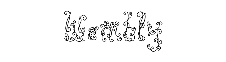 Black Roses  Free Fonts Download