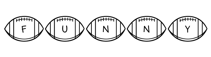 Footballs Regular  Free Fonts Download