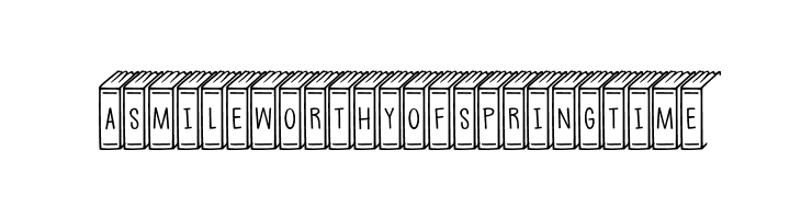 (Book+Ends)  Free Fonts Download