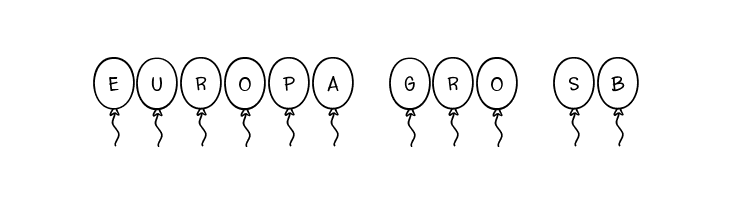 Festive*Balloons Regular  Free Fonts Download