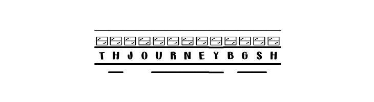 (Bus-words)  Free Fonts Download