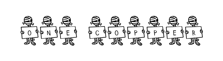 Spooky*Mummy*Letters  Free Fonts Download