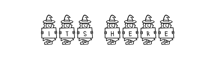 Spooky*Witch*Letters  Free Fonts Download