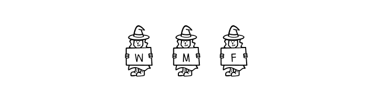 Spooky*Witch*Letters  Free Fonts Download
