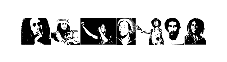 BOB MARLEY  Free Fonts Download