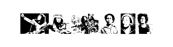 BOB MARLEY  Free Fonts Download