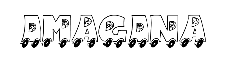 AlphaCar  Free Fonts Download