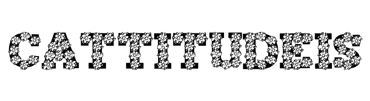 AlphaFlowers  Free Fonts Download