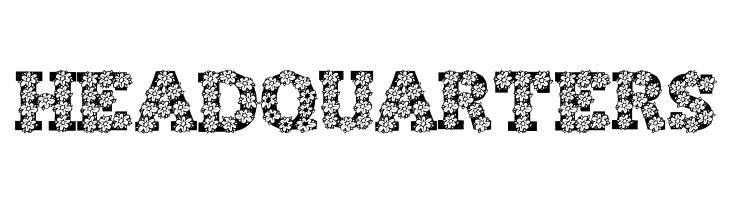 AlphaFlowers  Free Fonts Download