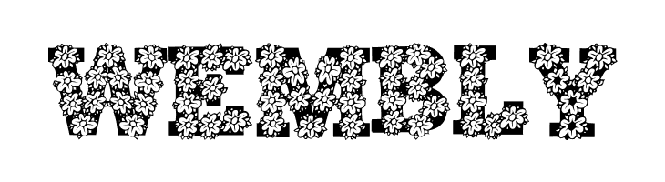 AlphaFlowers  Free Fonts Download