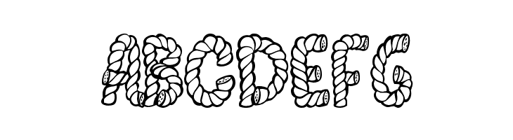 AlphaRope  Free Fonts Download