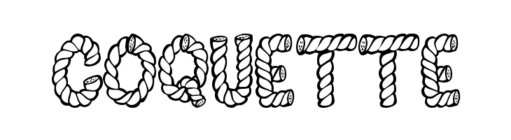 AlphaRope  Free Fonts Download