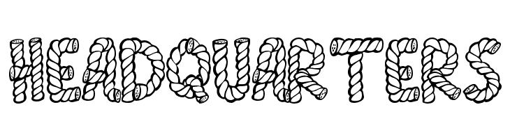 AlphaRope  Free Fonts Download