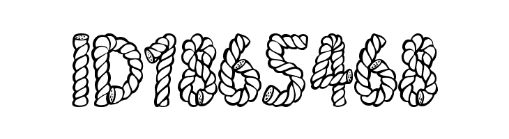 AlphaRope  Free Fonts Download