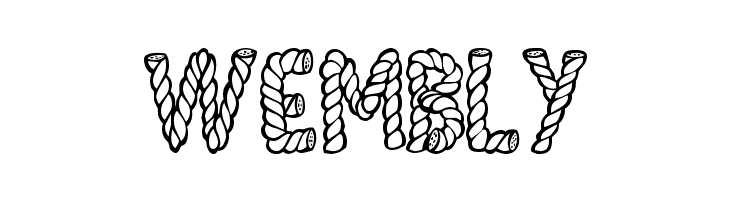 AlphaRope  Free Fonts Download