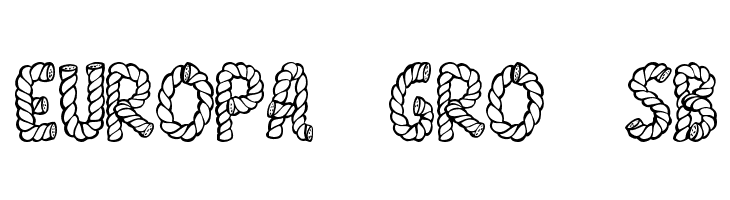 AlphaRope  Free Fonts Download