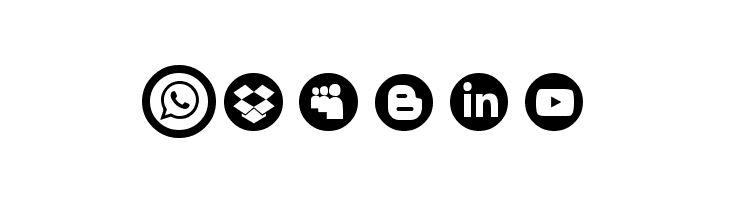 Social Circles  Free Fonts Download