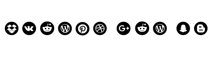 Social Circles  Free Fonts Download