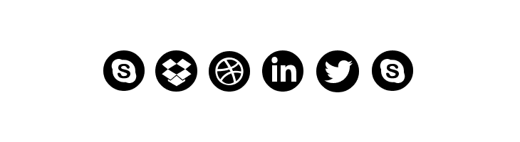 Social Circles  Free Fonts Download