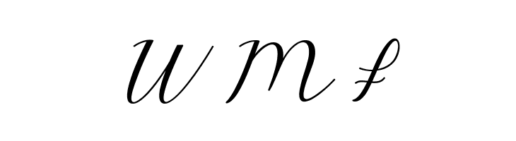 EmeleyScript-Italic  Free Fonts Download