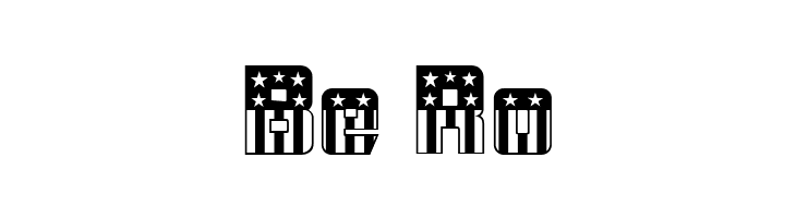 CFB1 American Patriot SOLID 2 Normal  Free Fonts Download