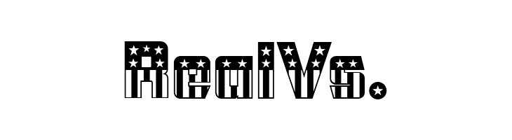 CFB1 American Patriot SOLID 2 Normal  Free Fonts Download