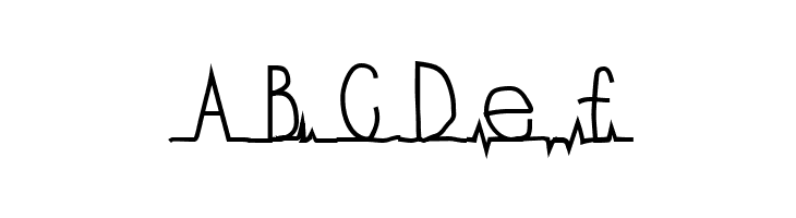 flatline  Free Fonts Download